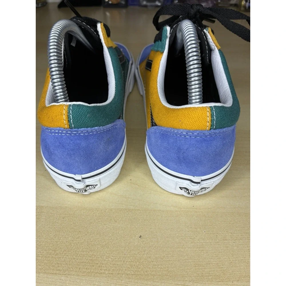 Vans Men-Women Yacht Club Old Skool Sneakers Multi Color Men's Size 7 Women 8.5